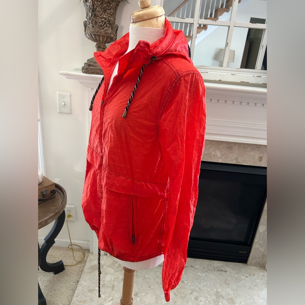 Free People Orange Parachute Windbreaker - Picture 6 of 10